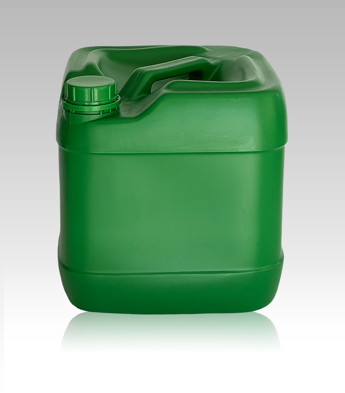 HOME-Bidón-plástico-de-20-litros-muy-apilable-verde
